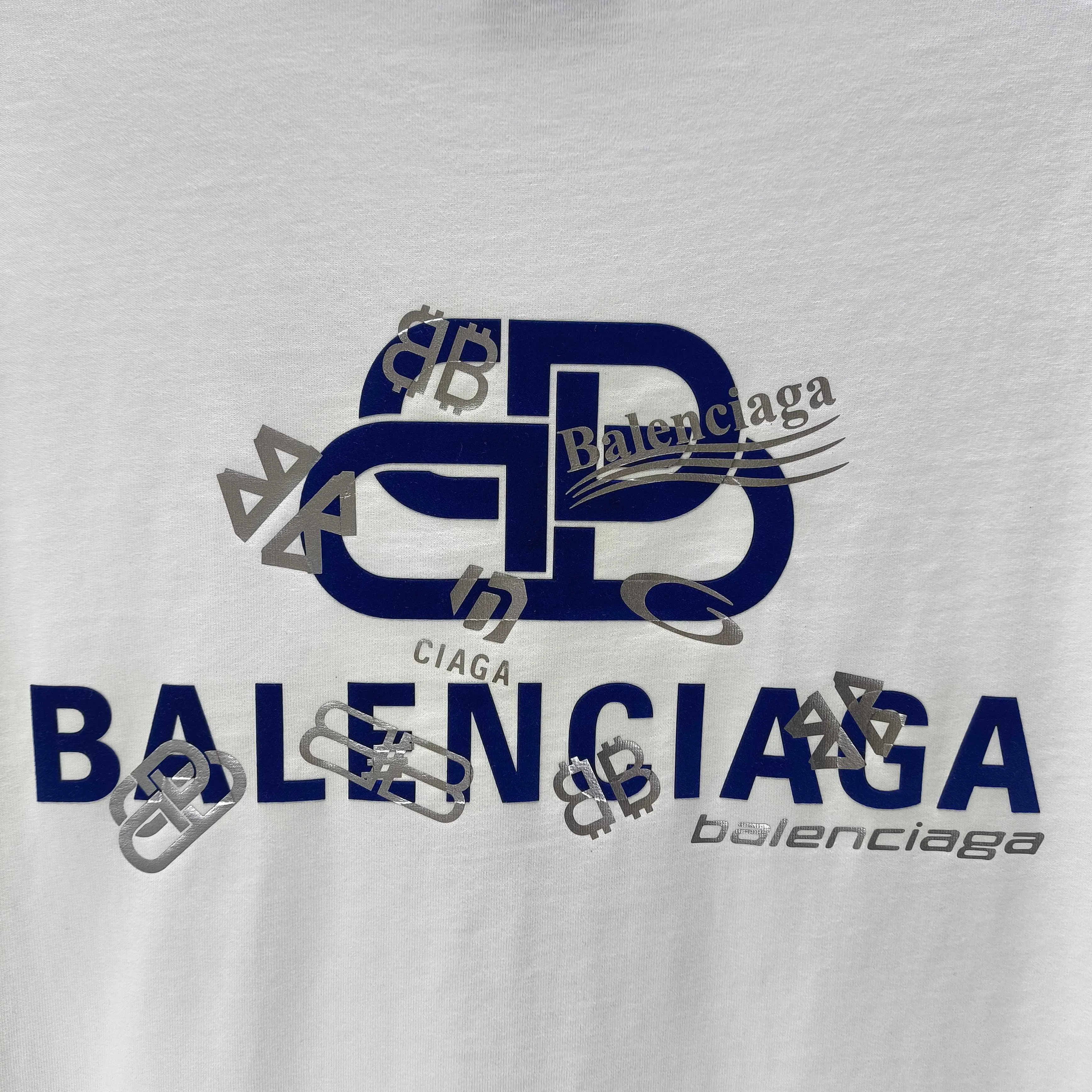 BAL* 2026 New Arrival 320g logo t Same Style Size S M L XL XXL Black White Gray